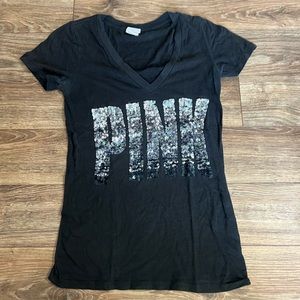 Victoria’s Secret PINK sequin shirt size small